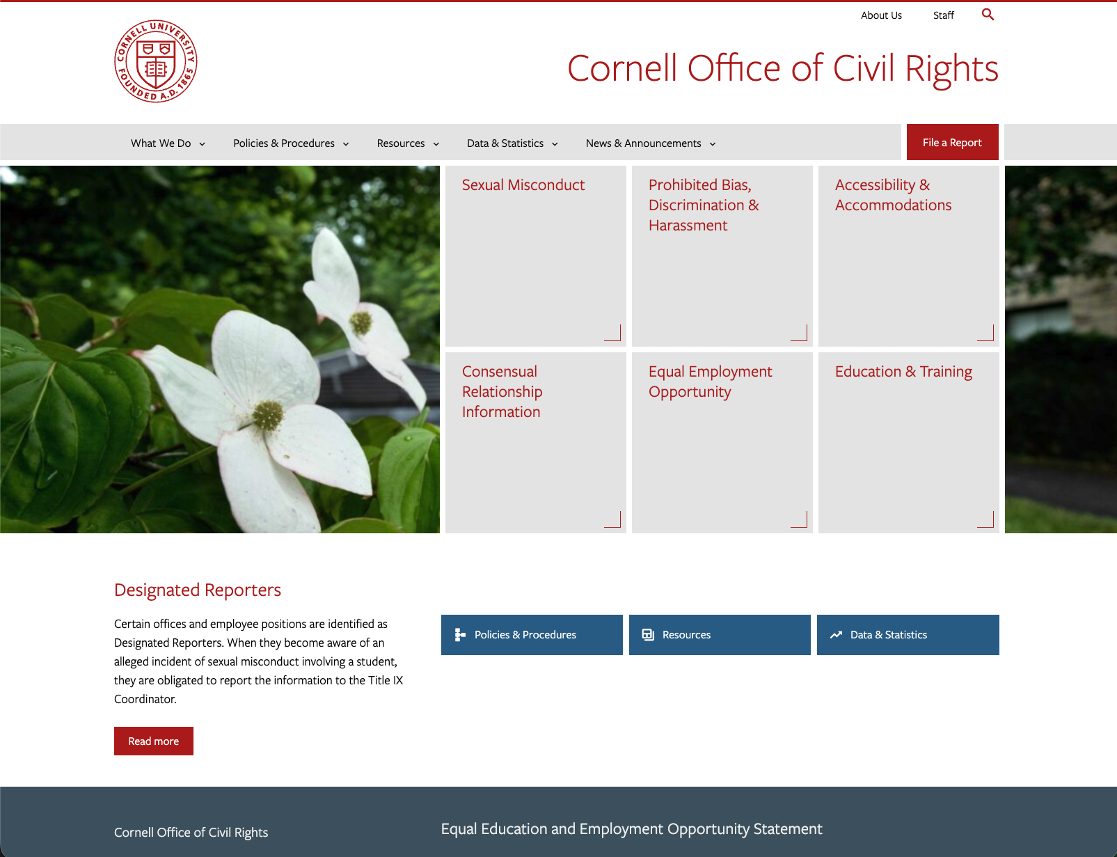 Cornell University Office of Civil Rights - Home