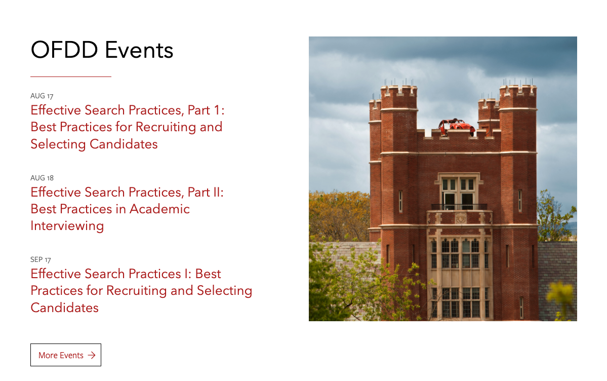 Office of Faculty Development & Diversity - Home